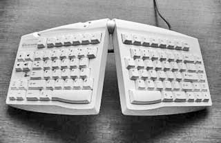 tented keyboard