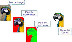 steps in masking an image