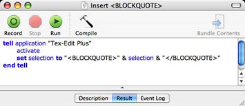 Blockquite script