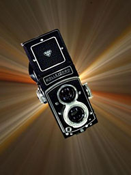 Rolleicord with new background
