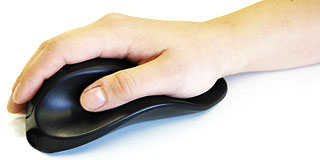 Handshoe wireless mouse