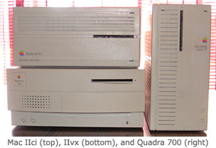 Mac IIci, IIvx, and Quadra 700