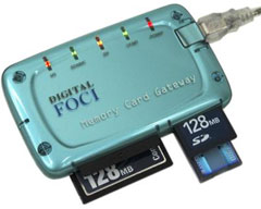Digital Foci Memory Card Gateway