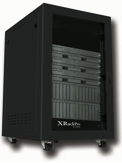 black XRackPro2 server rack