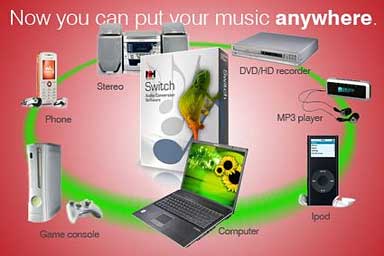 Put your music anywhere