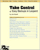 Take Control of Easy Backups in Leopard