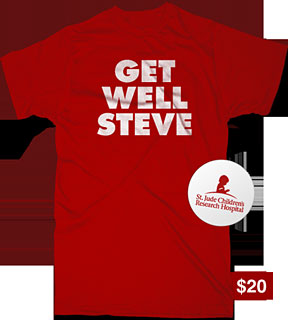 Get Well Steve T-shirt