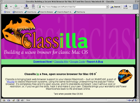 Classilla browser