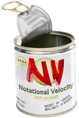 notational velocity support