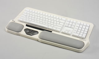 RollerMouse Pro with keyboard