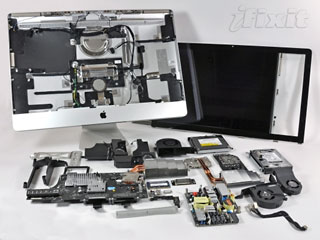 complete iMac disassembly