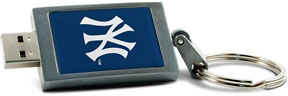 New York Yankees USB flash drive/keychain