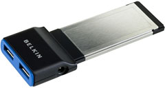 SuperSpeed USB 3.0 ExpressCard