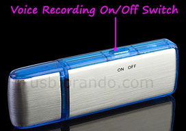 Brando USB Flash Drive with Voice Recording