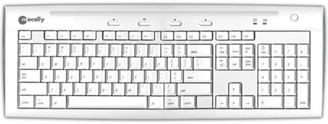 Macally iKeySlim Hi-Speed USB 2.0 Keyboard