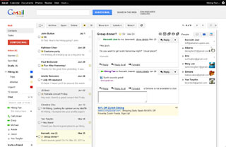 Preview pane in Gmail