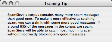 corpus warning