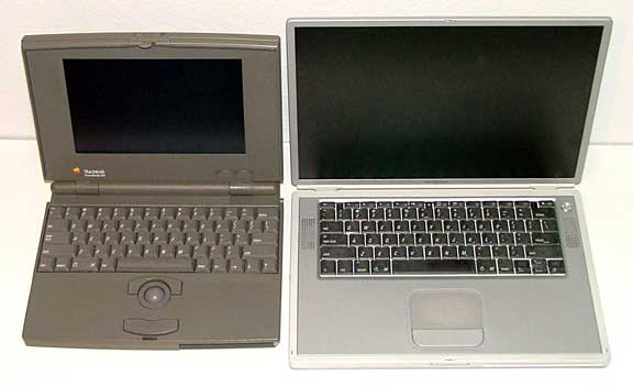 PowerBook 100 and PowerBook G4