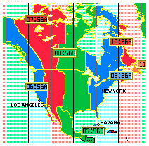 time zone wi to ney york