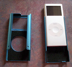 iPod nano slides into place