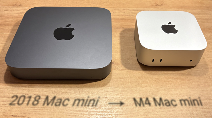 I had a maxed 2018 Mac mini and went for a 24 GB M4 Mini - Low End