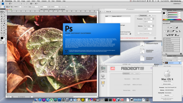 Adobe Photoshop: A case for keeping an Intel or PowerPC Mac - Low End ...